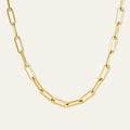 Midi Link Chain in Gold