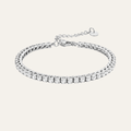 Legacy Tennis Bracelet - Silver