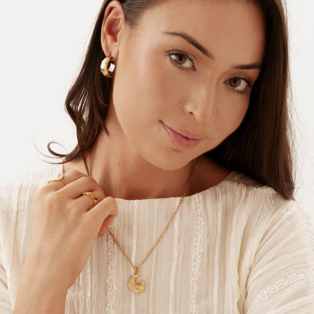 Lumina Hoops - Two Tone